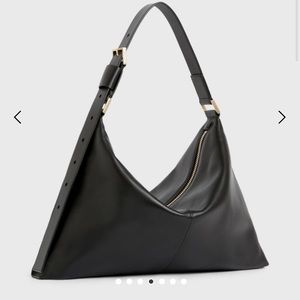 Allsaints Edbury leather shoulder bag